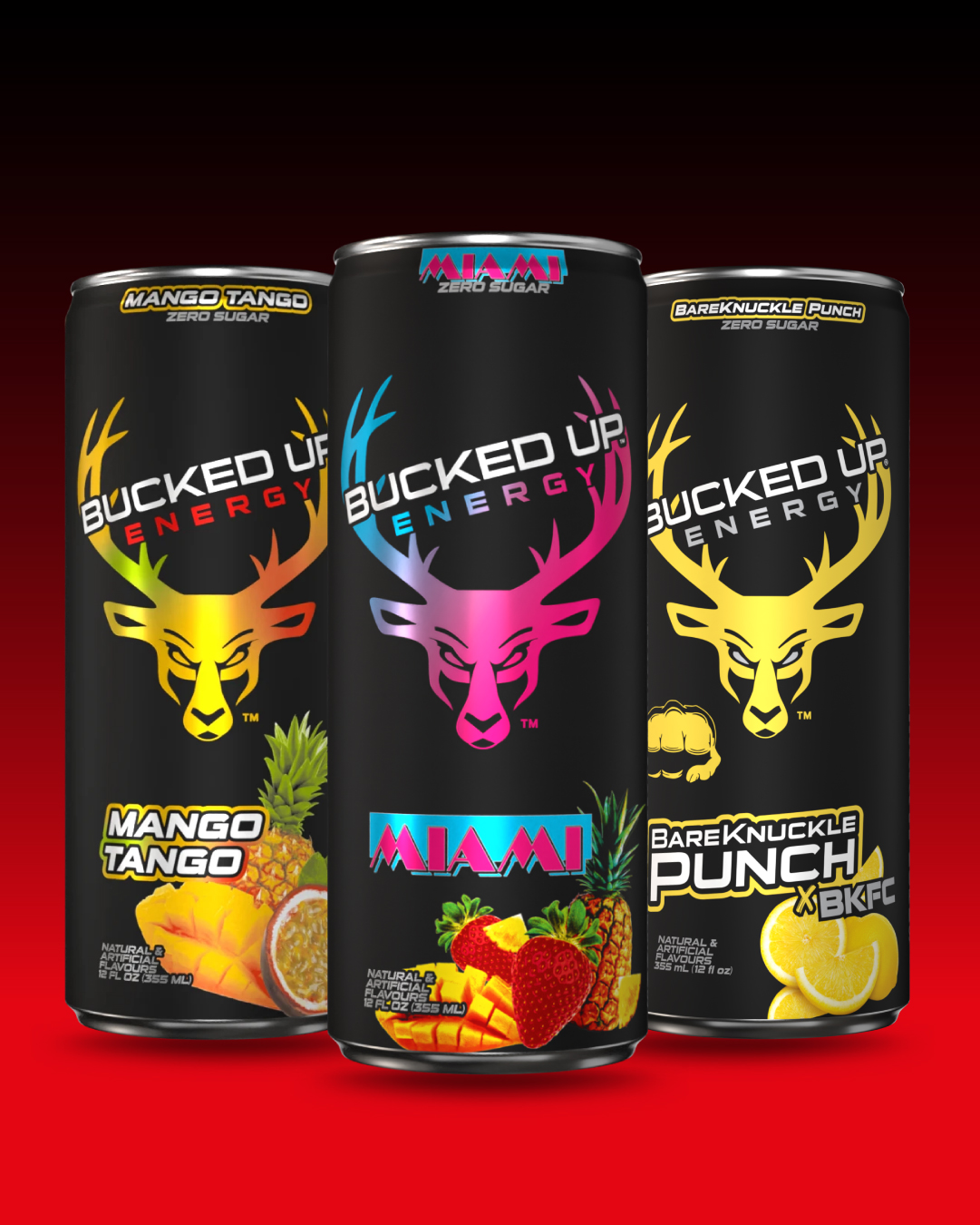 Bucked Up Energy Drinks